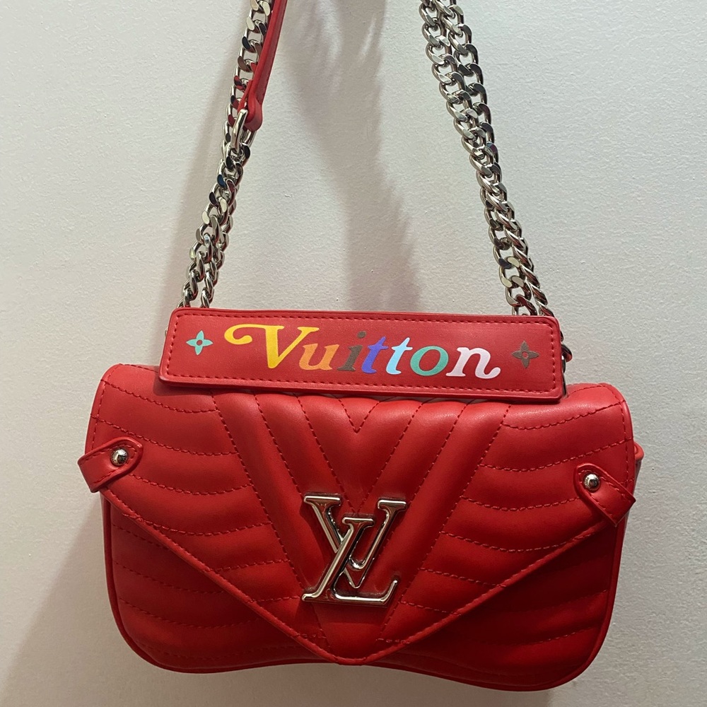 Louis Vuitton Red Wave Bag
